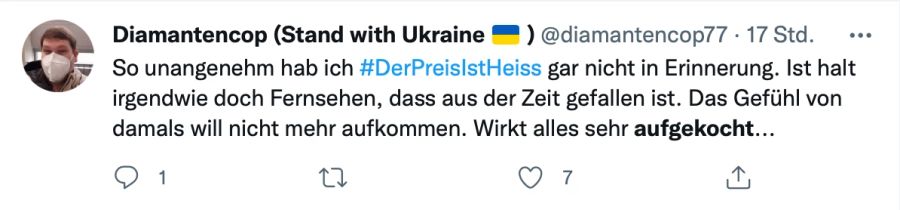 «Der Preis ist heiss» kommt nicht nur gut an.
