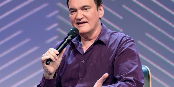 Der US-Regisseur Quentin Tarantino zeigte seinem kleinen Sohn einen Animationsfilm. Der US-Regisseur Quentin Tarantino zeigte seinem kleinen Sohn einen Animationsfilm.