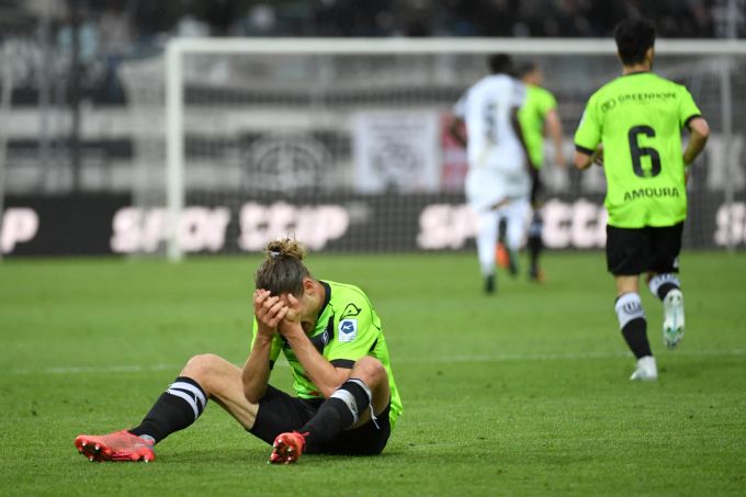 Numa Lavanchy (FC Lugano) im Spiel gegen YB in der Super League. Lugano YB Super League
