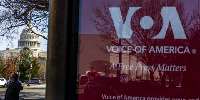 Der Auslandssender Voice of America. Auslandssender Voice of America