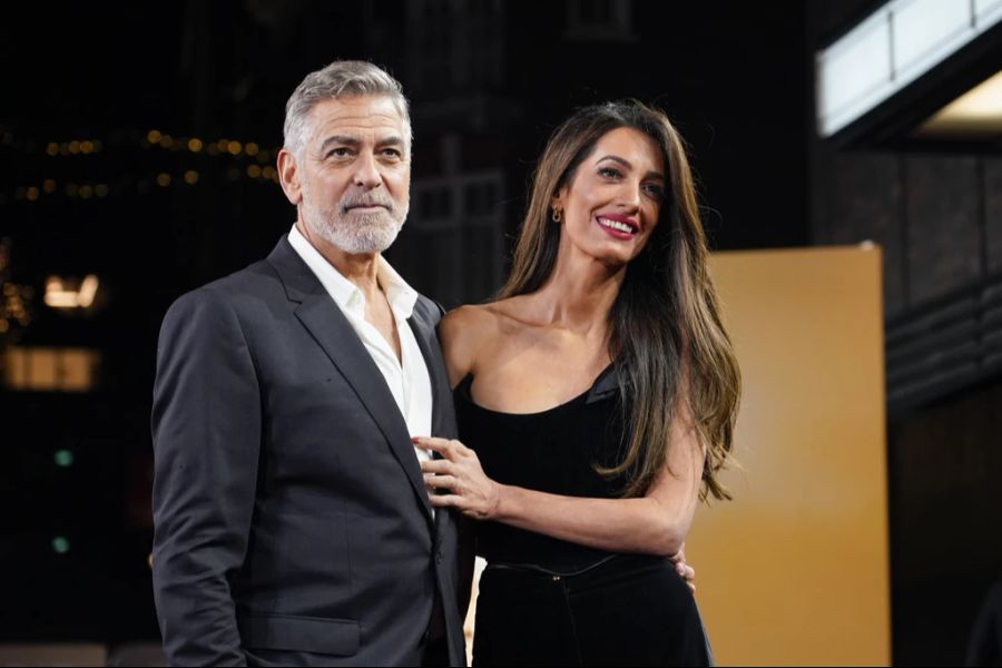 Clooney und seine Frau Amal. Das Paar ist seit 2014 verheiratet.