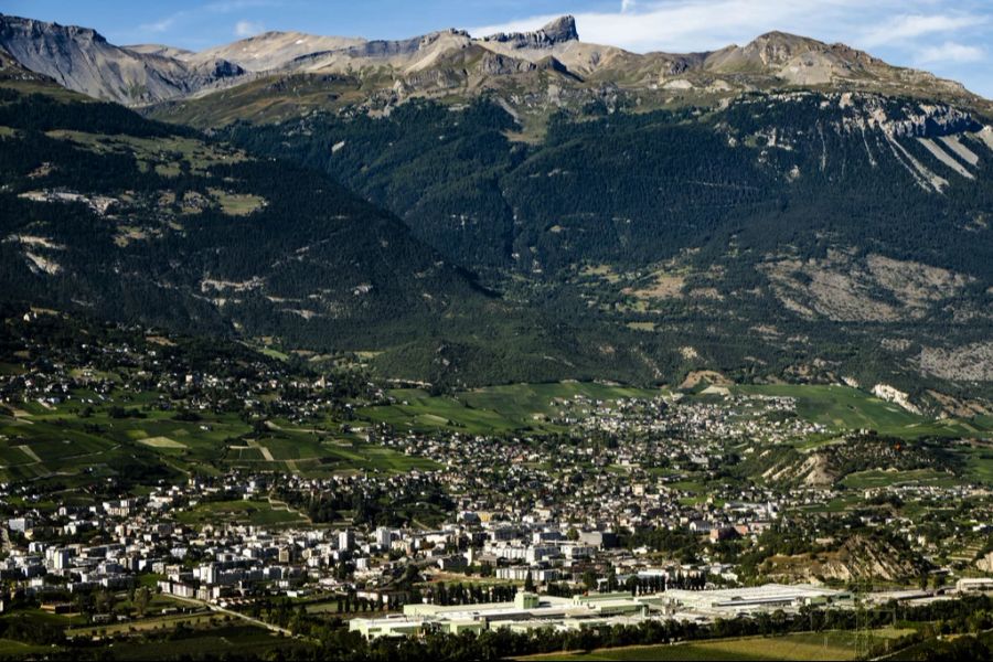 Die Drogen-Kriminalität habe sich entlang der Rhone bis nach Siders ausgebreitet, so ein Polizei-Kommandant.