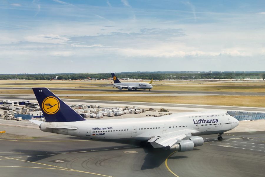 Lufthansa, Flugzeug