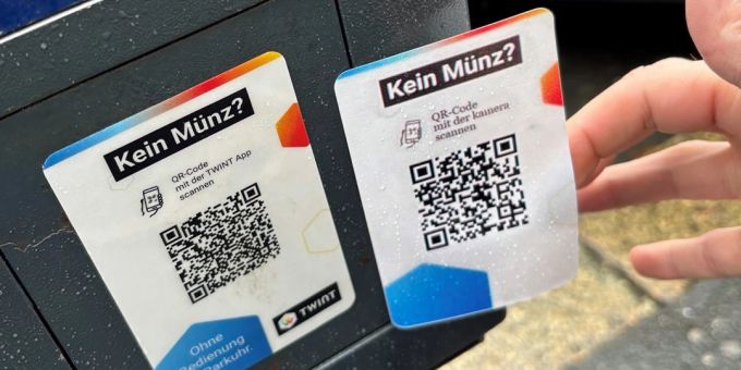 Zürich - Stadt Zürich warnt vor falschen QR-Codes an Parkuhren