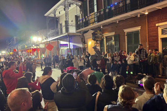 New Orleans Car Into Crowd