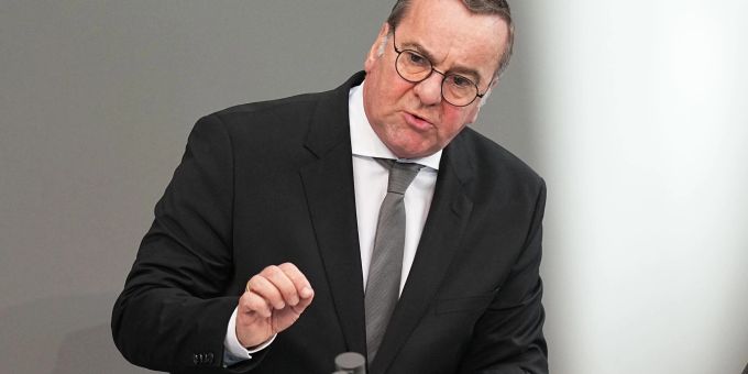 Pistorius bezweifelt klar, dass Putin den Ukraine-Krieg beenden will. (Archivbild) Boris Pistorius