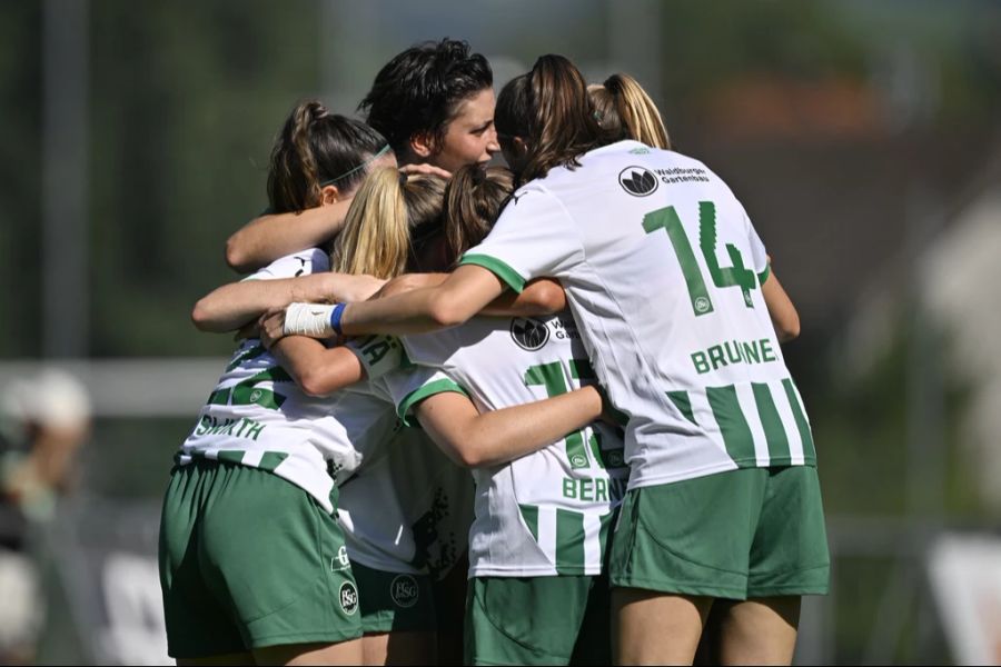 Die FCSG-Frauen erzielten beachtliche Erfolge unter Wunderlins Leitung.