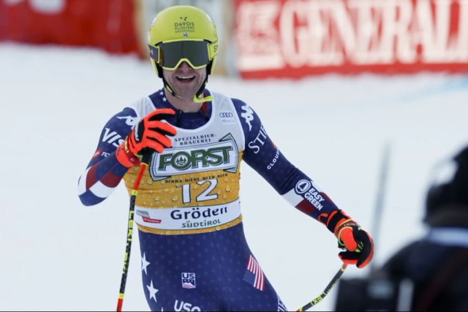 Ryan Cochran-Siegle musste in Wengen eine Strafe über sich ergehen lassen. wengen