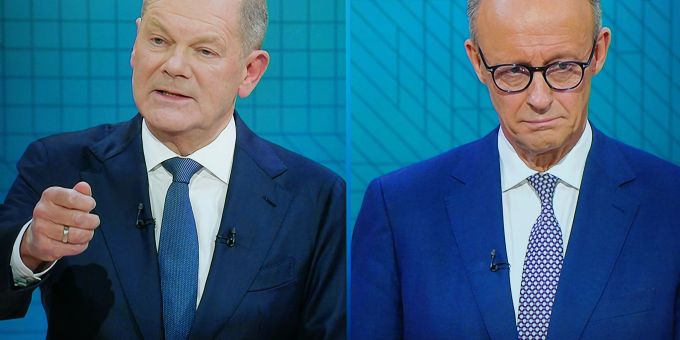 In TV-Duell - Scholz verurteilt Trumps Gaza-Vorstoss als «Skandal»