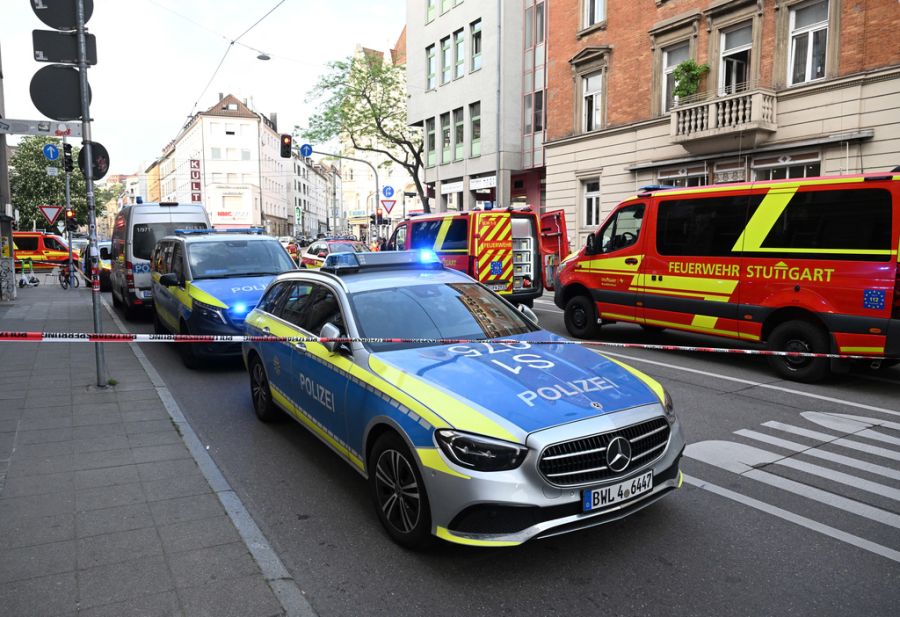 Die Einsatzkräfte rückten mit einem Grossaufgebot aus.