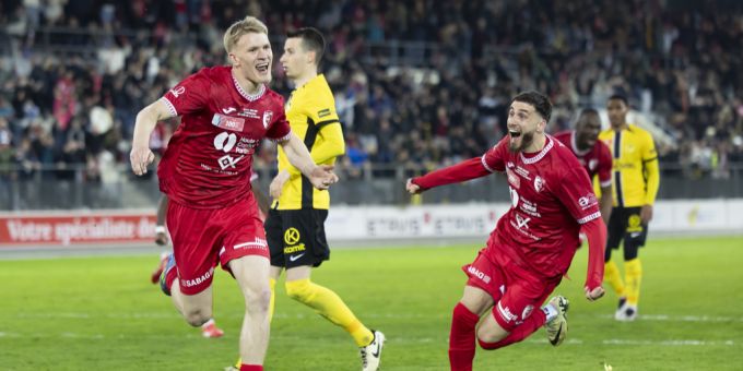Dank des Tors von Malko Sartoretti zum 1:0 zog der FC Biel in den Cupfinal ein. Malko Sartoretti