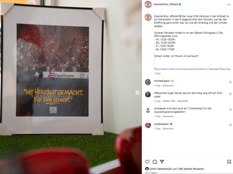 Der Club schreibt von einem «Meilenstein».