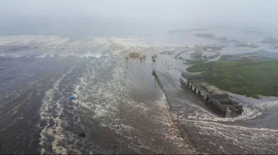 Überschwemmung Tsunami