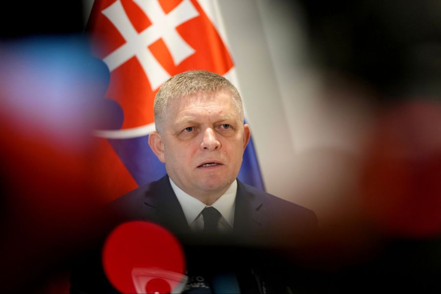 slowakischer Ministerpräsident Robert Fico