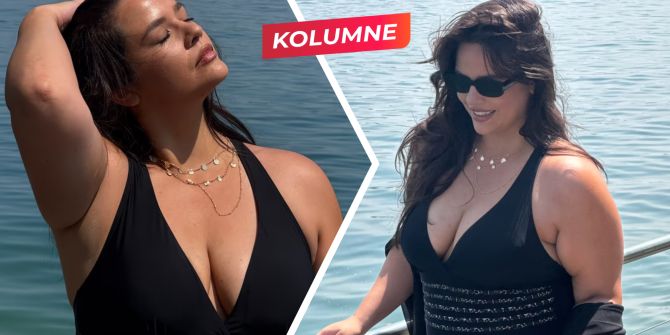 Kolumnistin und Curvy-Model Stella