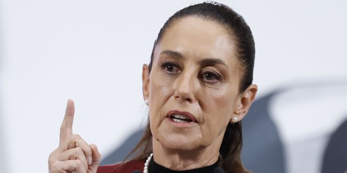 «Die Ermittlungen laufen», sagte die Präsidentin Claudia Sheinbaum bei einer Pressekonferenz. (Archivbild) Präsidentin Claudia Sheinbaum