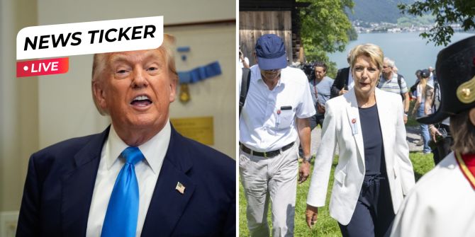 Donadl Trump Karin Keller-Sutter