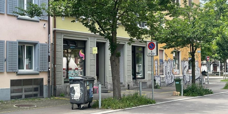 Coiffeurladen in Zürich von Simone Rigliaco.