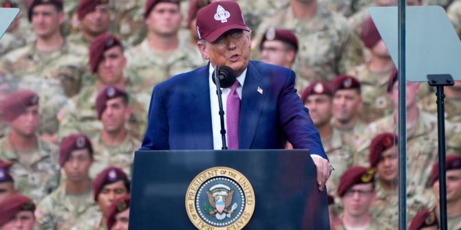 Donald Trump Militärparade