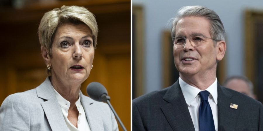 Karin Keller-Sutter Scott Bessent.