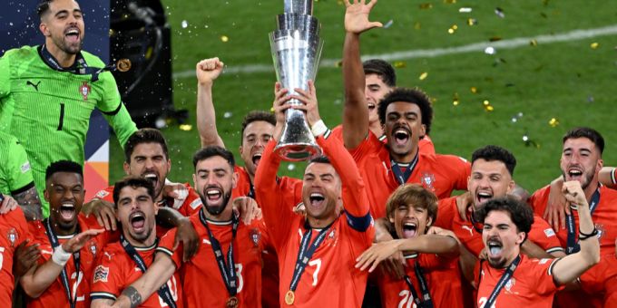 Cristiano Ronaldo gewinnt mit Portugal die Nations League. Cristiano Ronaldo