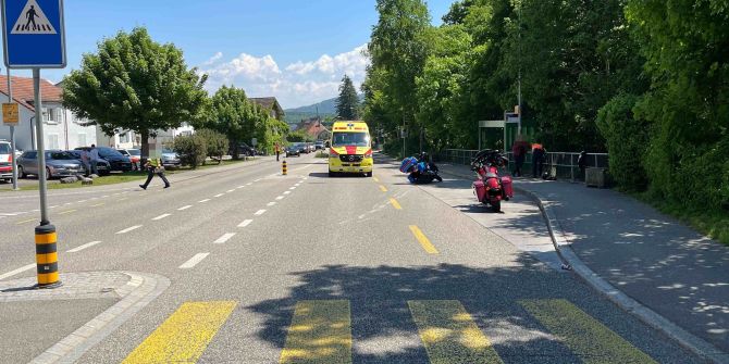 Kollision in Trimbach
