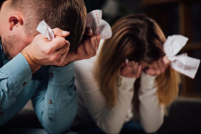 Auch wenn der erste Schock gross ist, versuchen Sie, den Kopf nicht hängen zu lassen. Schock