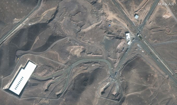 Die Anlage Fordo. Iran