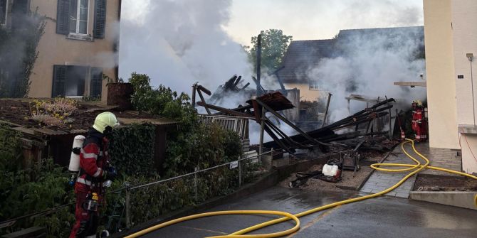 Brand in Weniningen