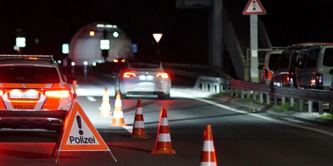 Verkehrskontrolle auf A3