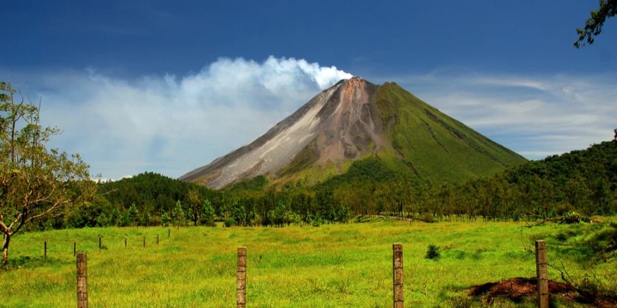 Arenal-Vulkan Costa Rica Panormanablick