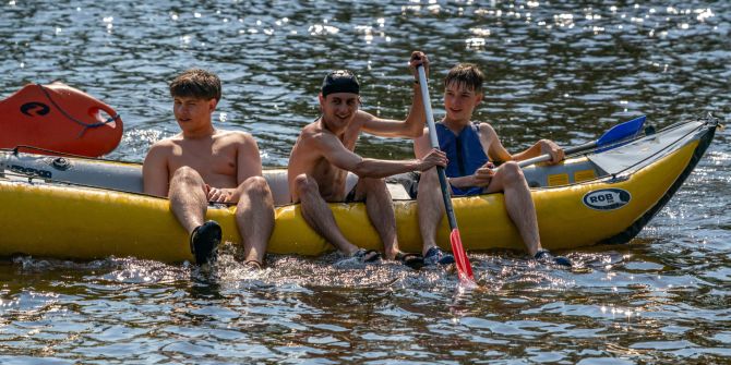 Hitzerekorde Wasser