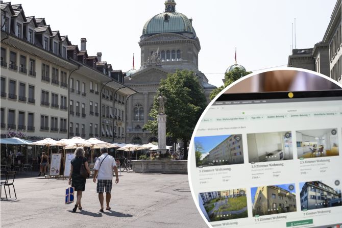 Stadt Bern leere Wohnungen