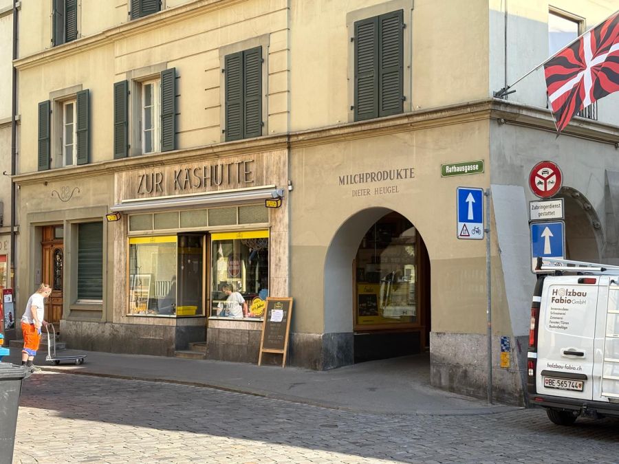 Die Chäshütte in der Berner Innenstadt ist derzeit geschlossen.