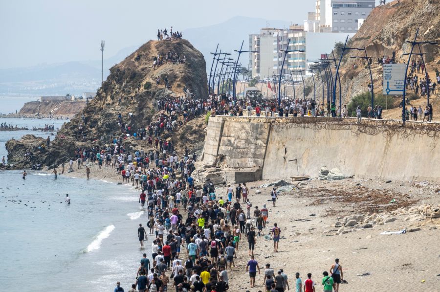 Ceuta Migranten