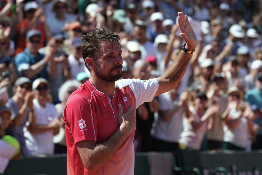 Stan Wawrinka sagt an den French Open ein letztes Mal «Adieu».