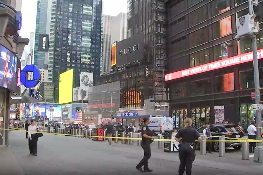 Times Square Polizei NY
