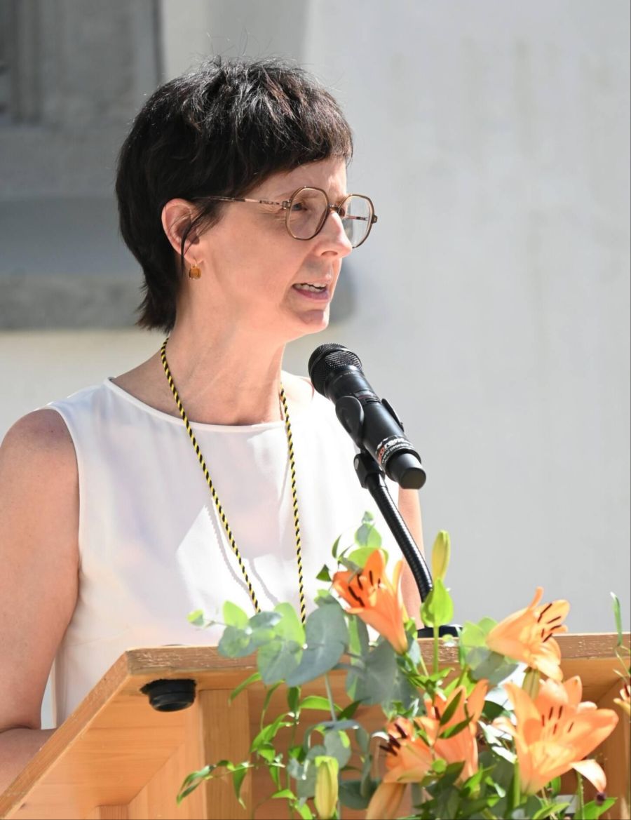 Die Regierungsrätinnen des Kantons St. Gallen, Susanne Hartmann ...