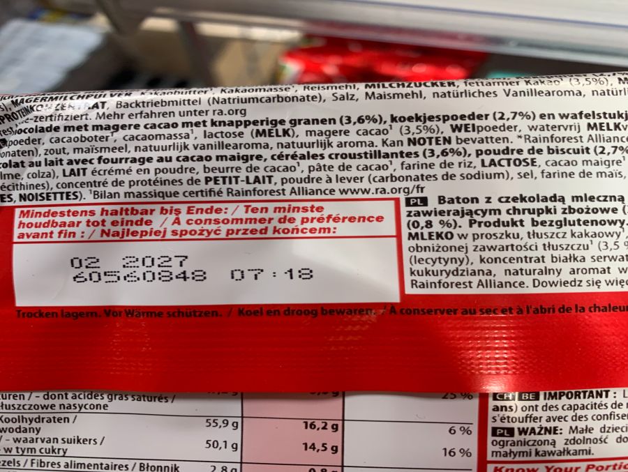 «Tatsächlich teilt eine begrenzte Anzahl von KitKat-Produkten dieselbe Chargennummer wie jene der gestohlenen Lieferung», sagt ein Nestlé-Sprecher.