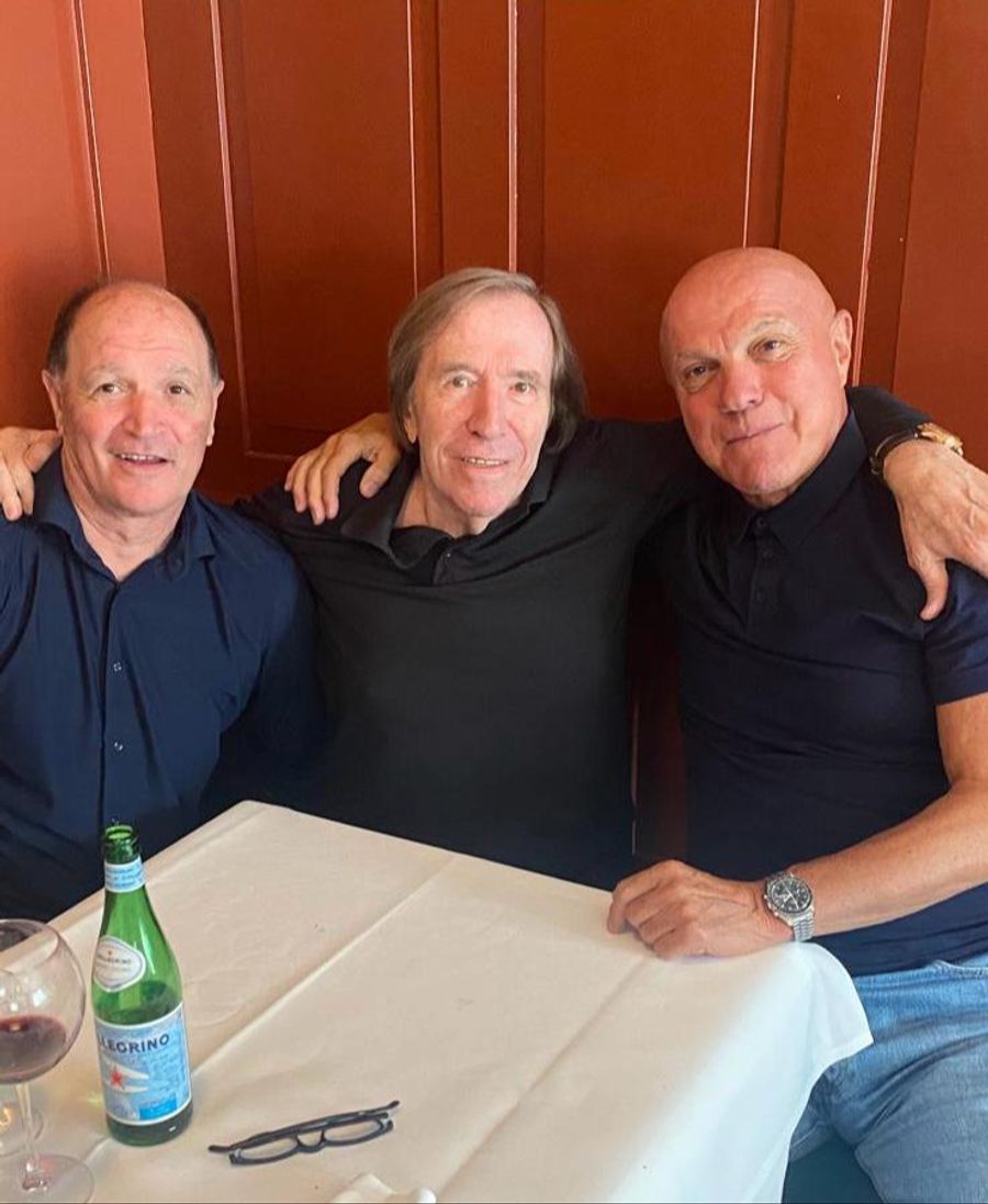 Raimondo Ponte, Günter Netzer und Ruedi Elsener (v.l.n.r.)