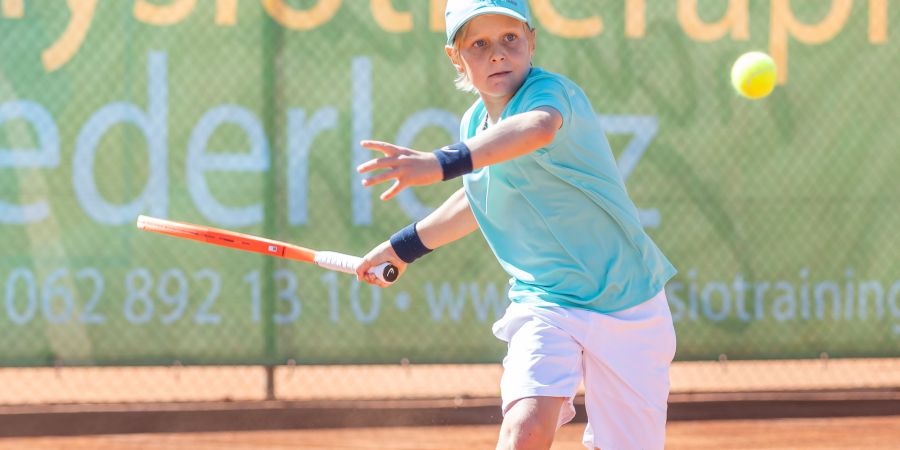 Elias Sekinger setzte sich im Alter von elf Jahren in der Kategorie U14 durch.
