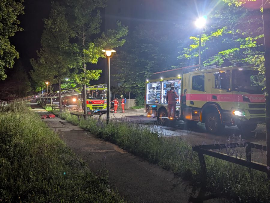 Insgesamt wurden 30 Personen evakuiert.