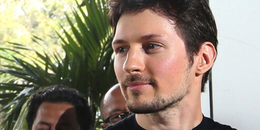 ARCHIV - Pavel Durov, Mitbegründer von Telegram, bei einer Veranstaltung am 1. August 2017 in Jakarta, Indonesien. Foto: Tatan Syuflana/AP/dpa