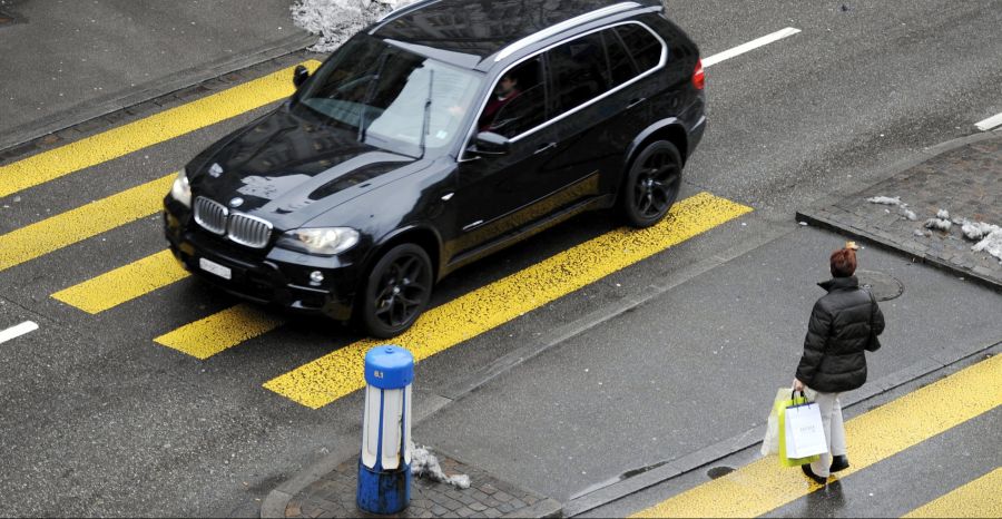 Das sei ein häufiges Problem, heisst es beim Fussgängerverband Fussverkehr Schweiz. (Symbolbild)