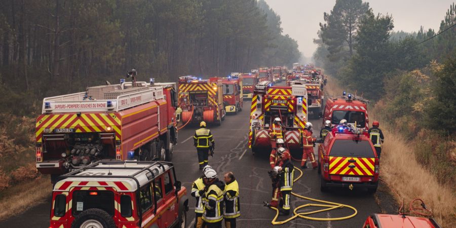 Waldbrand Frankreich