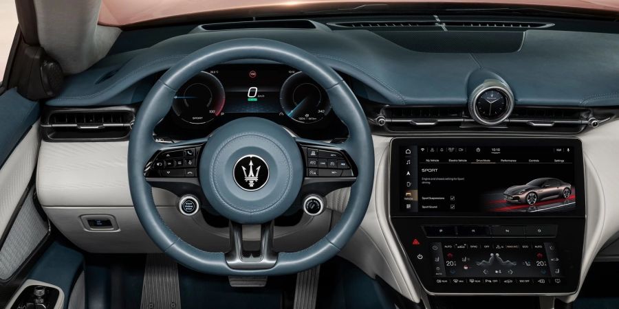 2025 Maserati GranCabrio Folgore, Cockpit