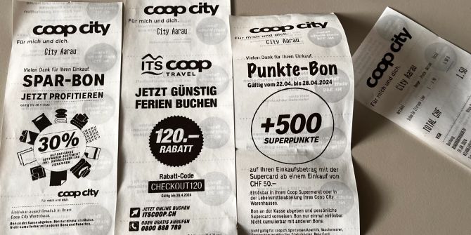 Coop Quittungen