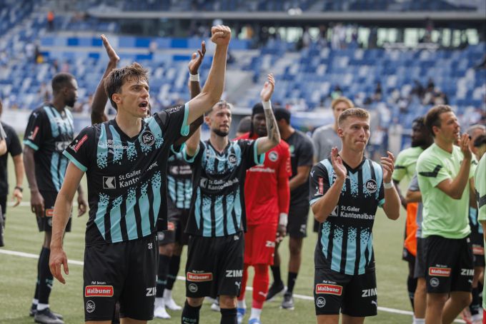 Der FC St. Gallen erzielt schon wieder vier Tore. FC St.Gallen