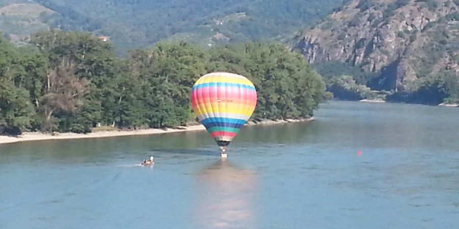 heissluftballon donau