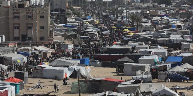 Humanitäre Helfer berichten von verheerenden Zuständen in Rafah im Süden des Gazastreifens. Humanitäre Helfer berichten von verheerenden Zuständen in Rafah im Süden des Gazastreifens.